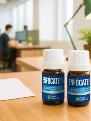 Aceite Esencial Enfócate Plus: Concentración, Calma y Bienestar Mental