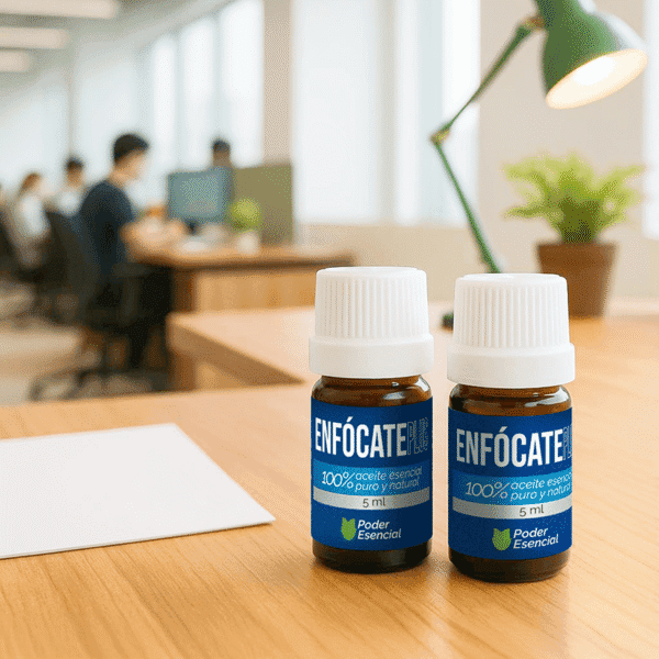 Aceite Esencial Enfócate Plus: Concentración, Calma y Bienestar Mental