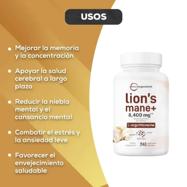 Mane04 Lion's Mane (120 cápsulas)