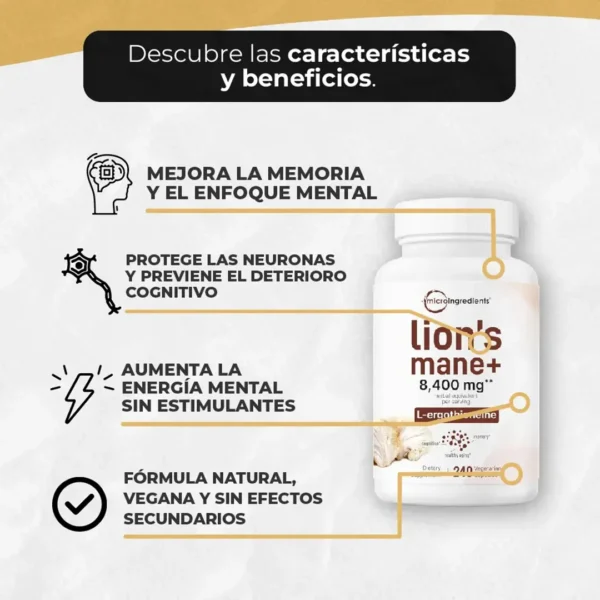 Mane05 Lion's Mane (120 cápsulas)